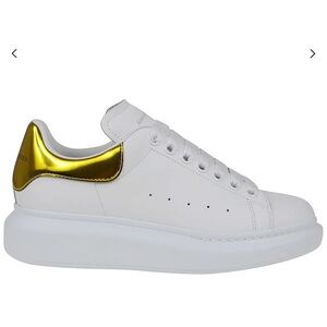 Alexander McQueen Metallic Low Top Sneaker